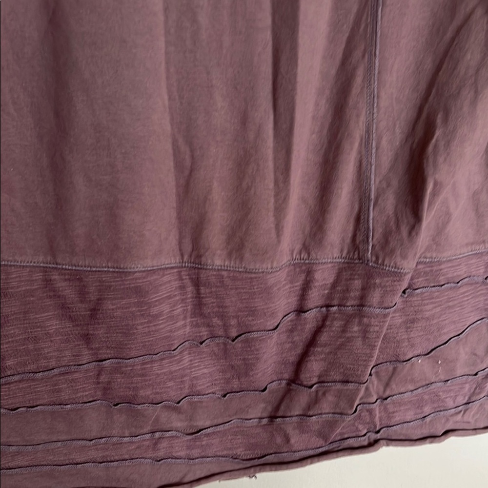 Bella Amore Brown 3/4 Sleeve Button Down Tunic - Picture 8 of 10